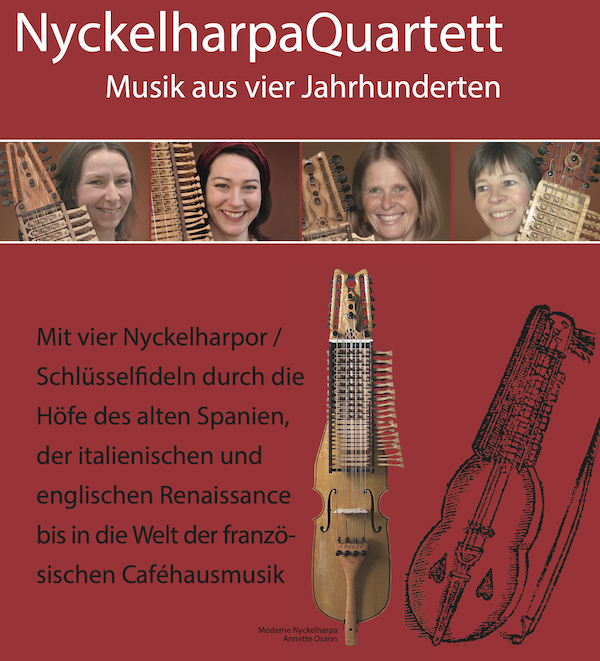 9. Juli 2016 – Nyckelharpa Quartett