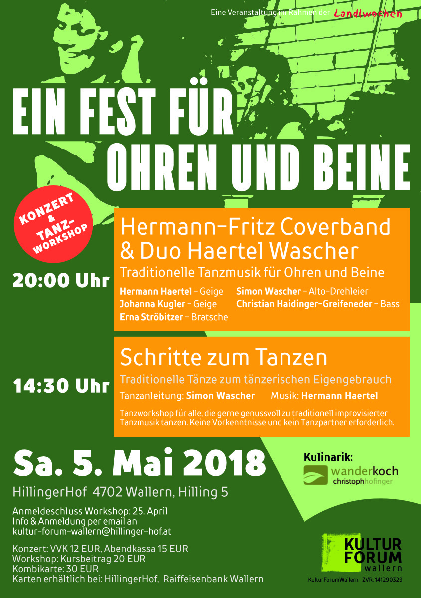 5. Mai 2018 – Ein Fest für Ohren und Beine